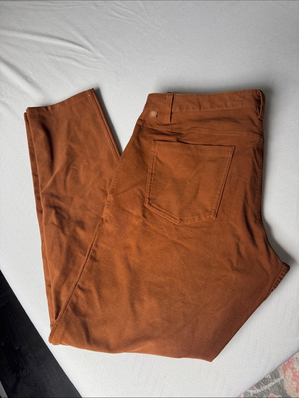 lululemon athletica Men's Rust Brown Chinos